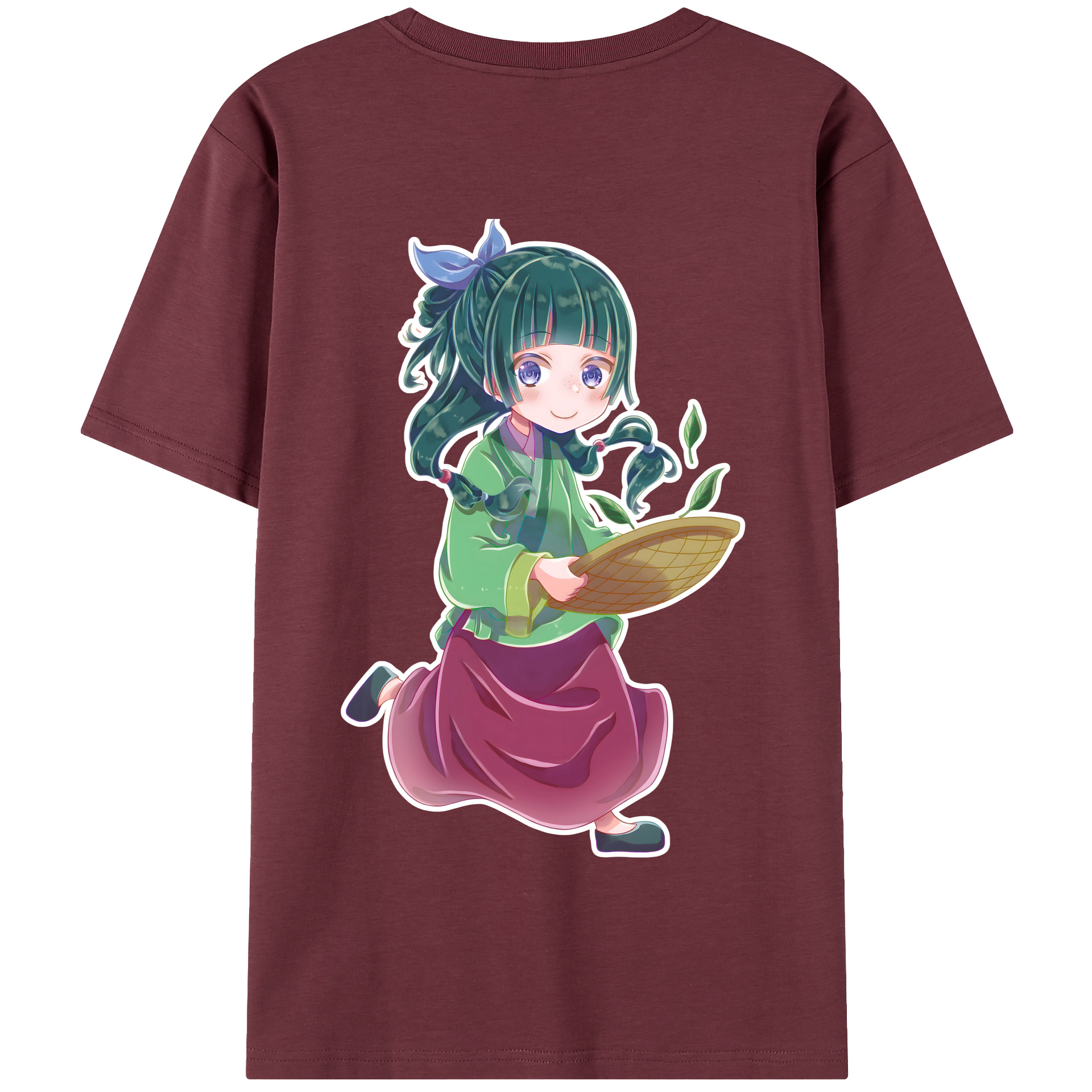 （画像用） 薬屋のひとりごと The Apothecary Diaries 綿100％半袖Tシャツ（背面プリント）